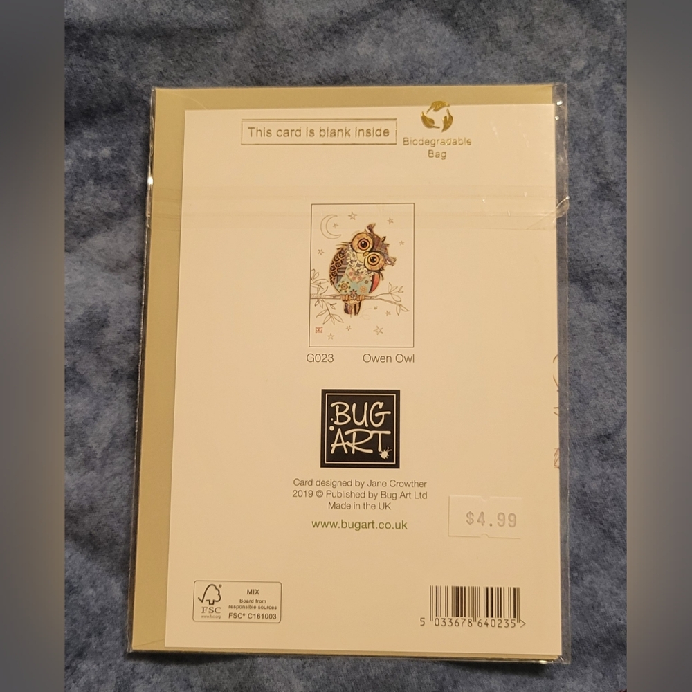 BUG ART Animal-Themed Greeting Cards Set - Picture 7 of 10